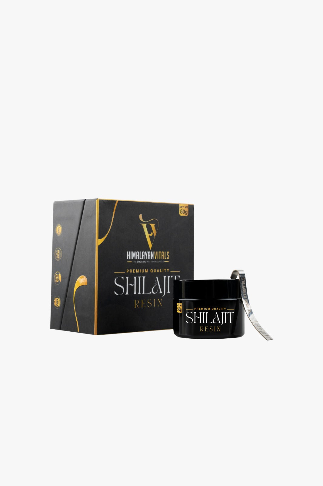Himalayan Vitals Pure Shilajit Resin with Fulvic acid & 85+ Trace Minerals