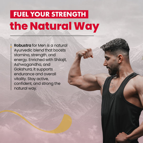 Robustra, Men Testosterone & Performance Booster, 10 Serving per unit