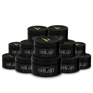 B2B 2 Pack of 12 Himalayan Vitals Shilajit Resin jars, a premium-quality natural supplement for energy, stamina, and overall wellness.